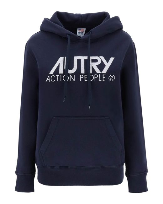 Autry Icon hoodie with logo embroidery