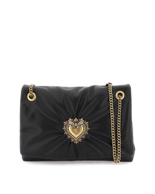 Dolce & Gabbana Devotion large shoulder bag in nappa leather