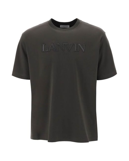 Lanvin Oversize t-shirt with logo lettering
