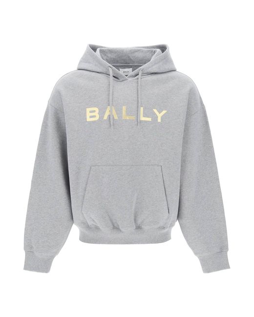 Bally Metallic logo hoodie