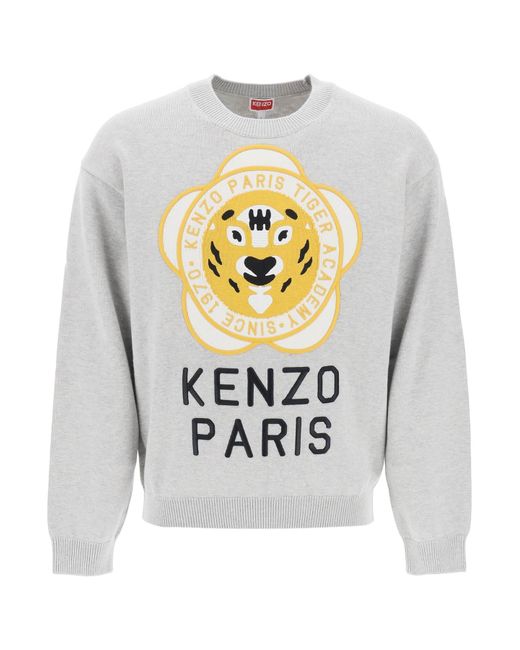 Kenzo Tiger Academy crew-neck sweater
