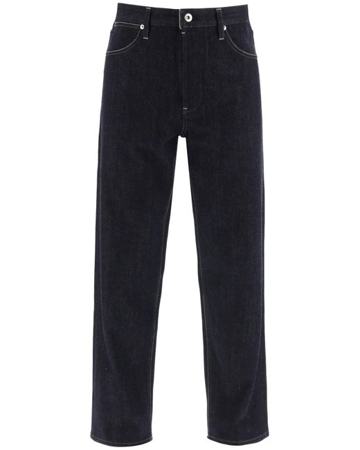 Jil Sander Brushed-back straight jeans