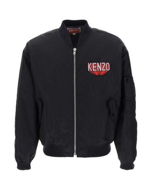 Kenzo 3D varsity bomber jacket