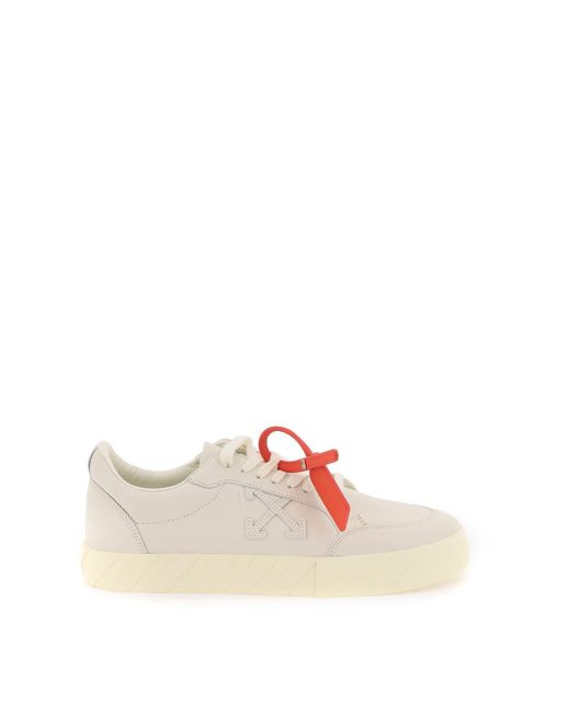 Off-White low vulcanized sneakers