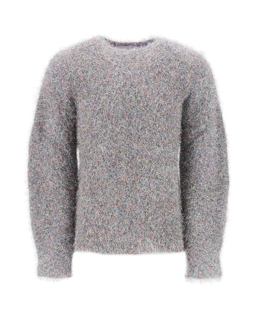 Jil Sander Lurex and mohair sweater