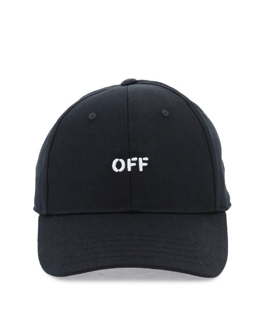 Off-White Baseball cap with logo