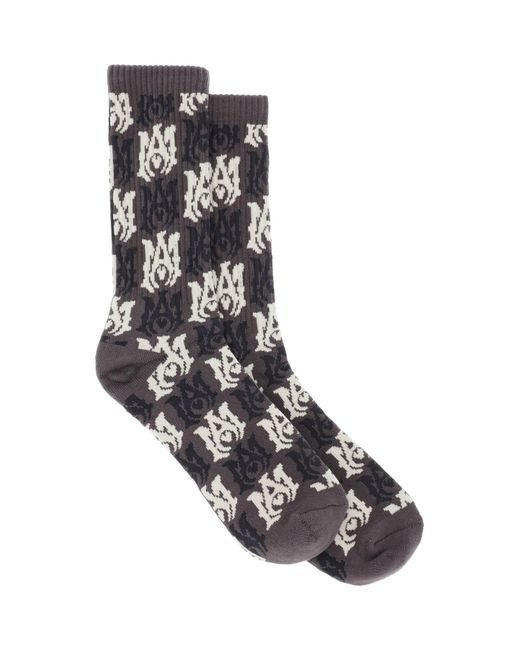 Amiri Socks with MA pattern