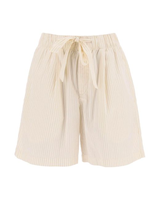 Birkenstock x Tekla Organic poplin pajama shorts