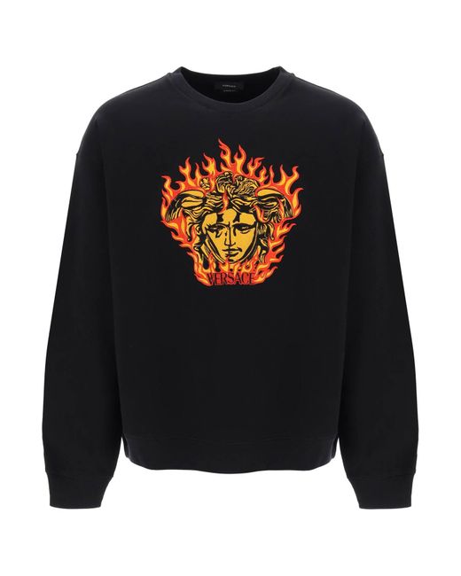 Versace Medusa Flame sweatshirt
