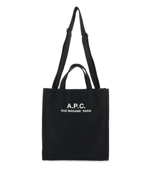 A.P.C. . Récupération canvas shopping bag