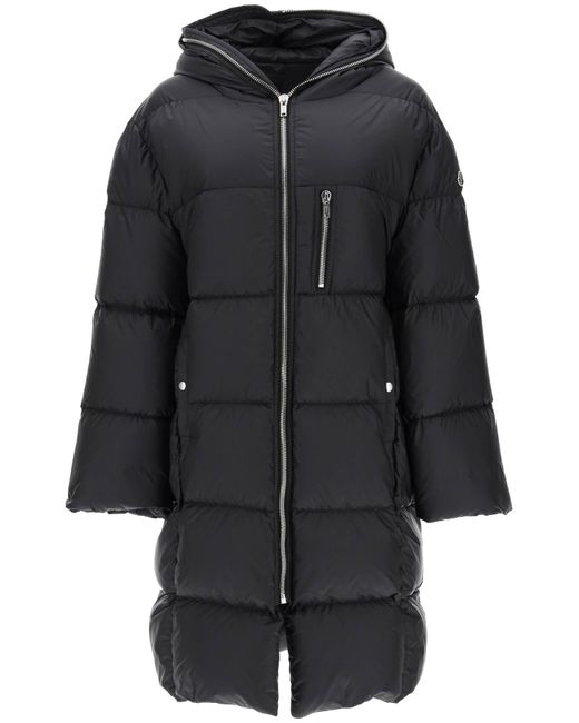 Moncler + Rick Owens Cyclopic oversized down coat