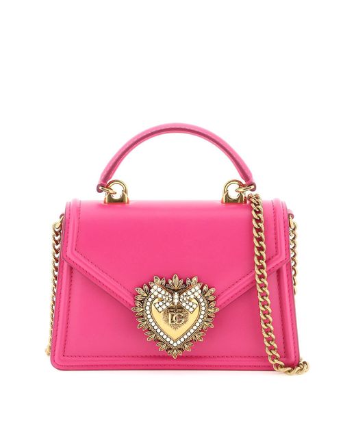 Dolce & Gabbana Leather small Devotion bag