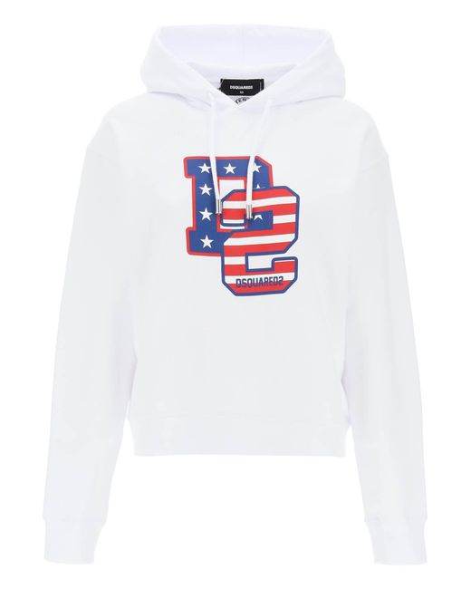 Dsquared2 Cool Fit hoodie with graphic print