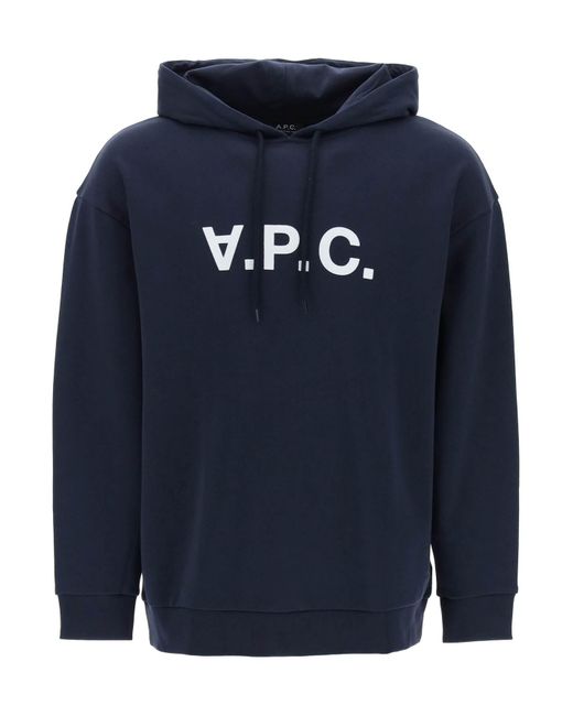 A.P.C. . Milo hoodie with flocked logo print