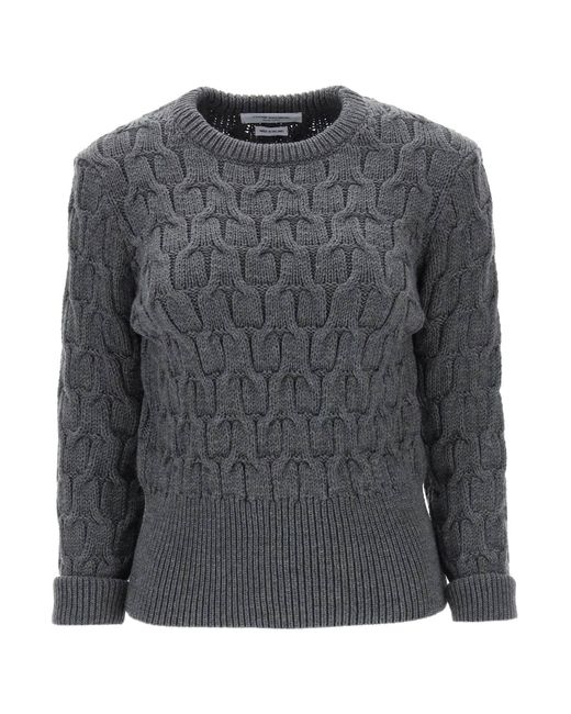 Thom Browne Sweater Cable Knit