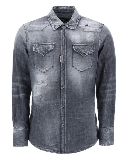 Dsquared2 western shirt