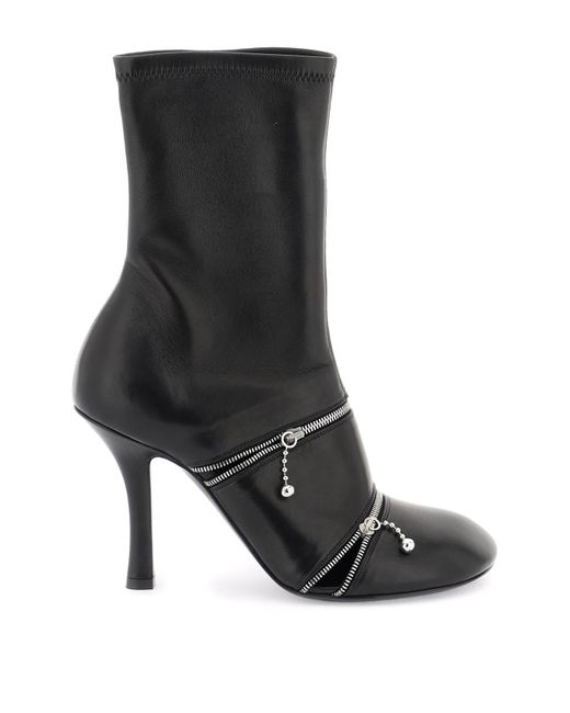 Burberry Peep ankle boots