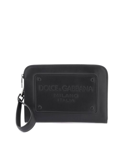 Dolce & Gabbana Pouch with embossed logo