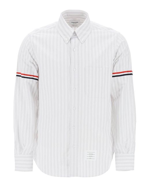 Thom Browne Striped oxford shirt