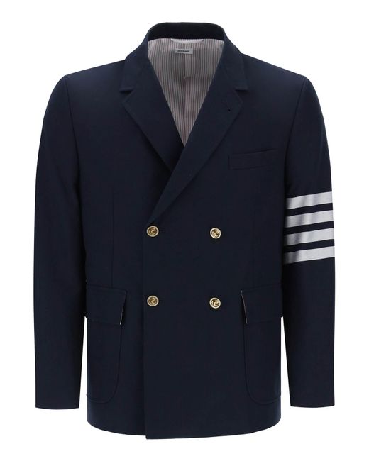 Thom Browne 4-Bar double-breasted jacket