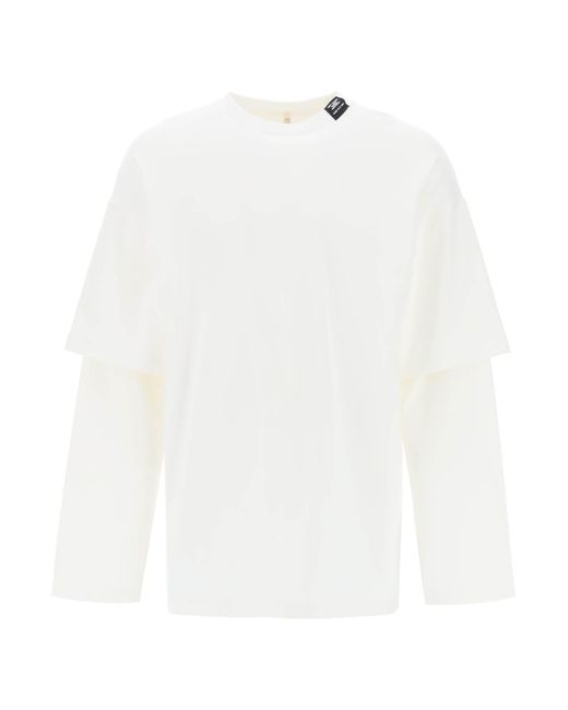 Oamc Long-sleeved layered T-shirt