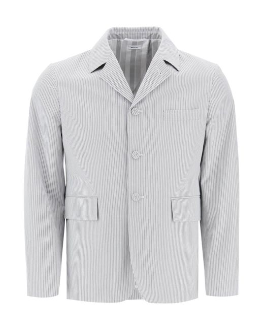 Thom Browne Striped deconstructed jacket