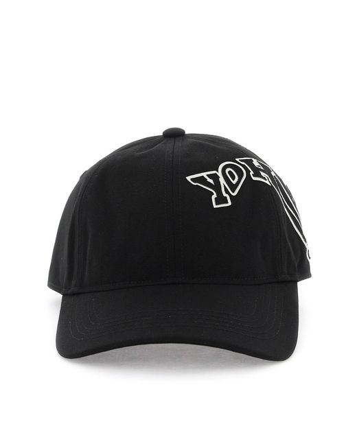 Y-3 Baseball hat with morphed logo patch