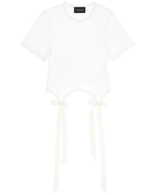 Simone Rocha Easy t-shirt with bow tails