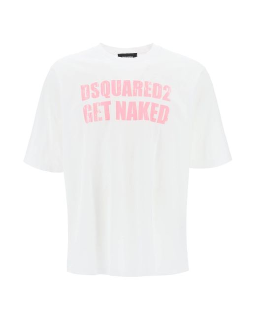 Dsquared2 Skater Fit printed T-shirt