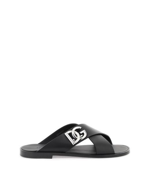 Dolce & Gabbana sandals with DG logo