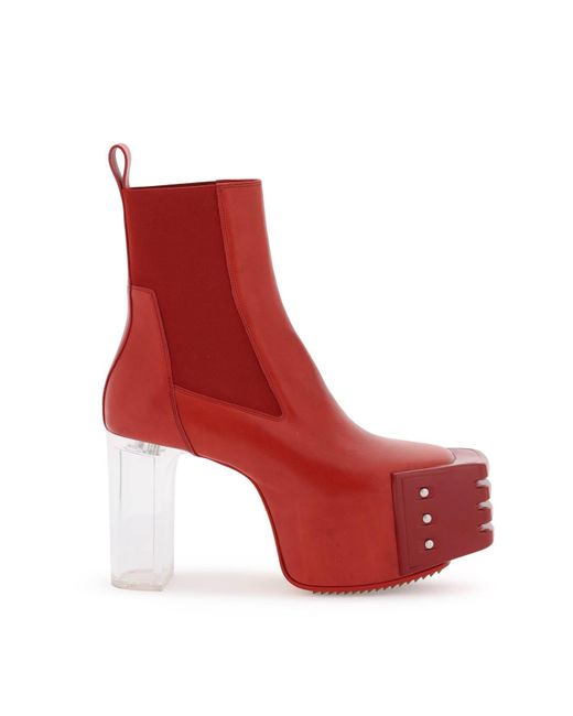 Rick Owens Luzor Grilled ankle boots