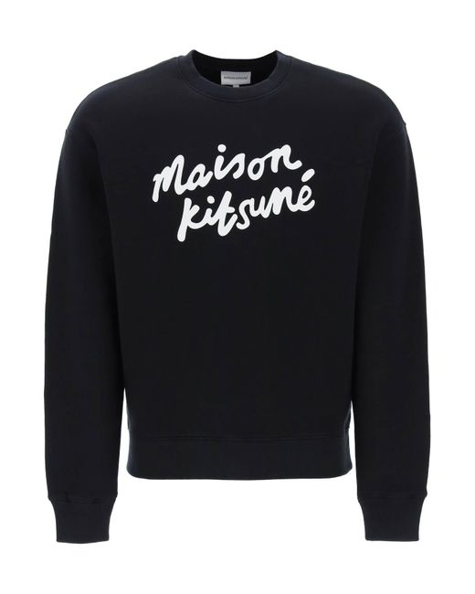 Maison Kitsuné crewneck sweatshirt with logo