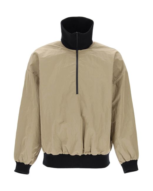 Fear Of God Half-zip track jacket with irides