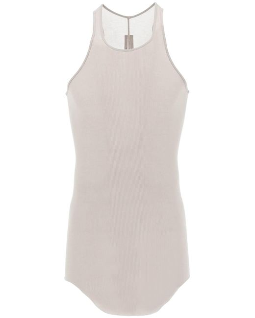 Rick Owens Ribbed tank top with