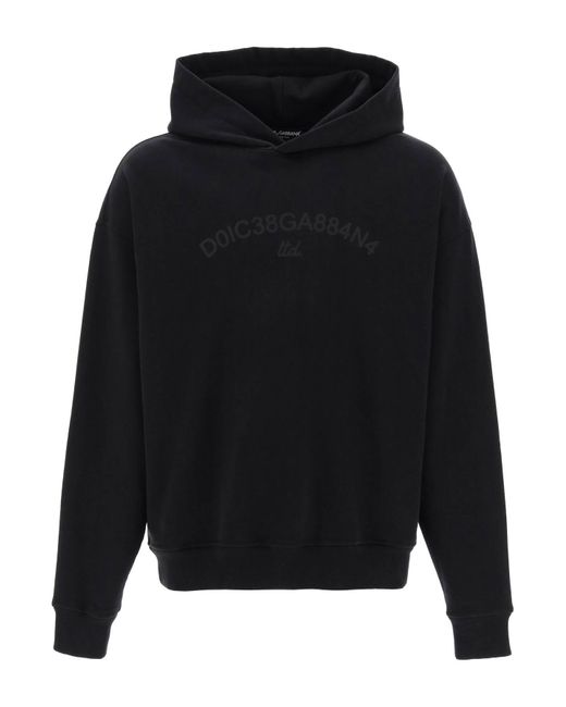 Dolce & Gabbana Hooded sweatshirt with logo print