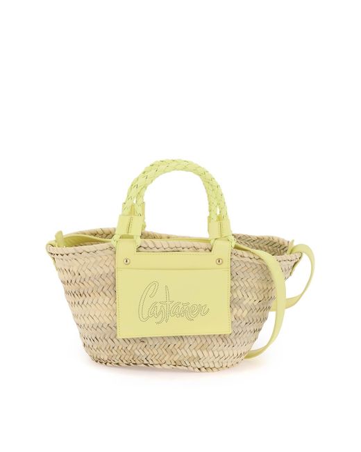 Castañer Raffia basket bag for