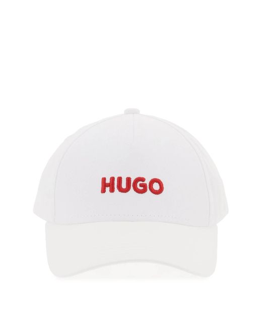 Hugo Boss Jude embroidered logo baseball cap with
