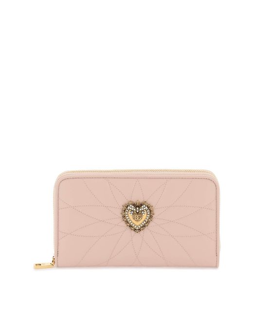 Dolce & Gabbana Devotion Zip-Around Wallet
