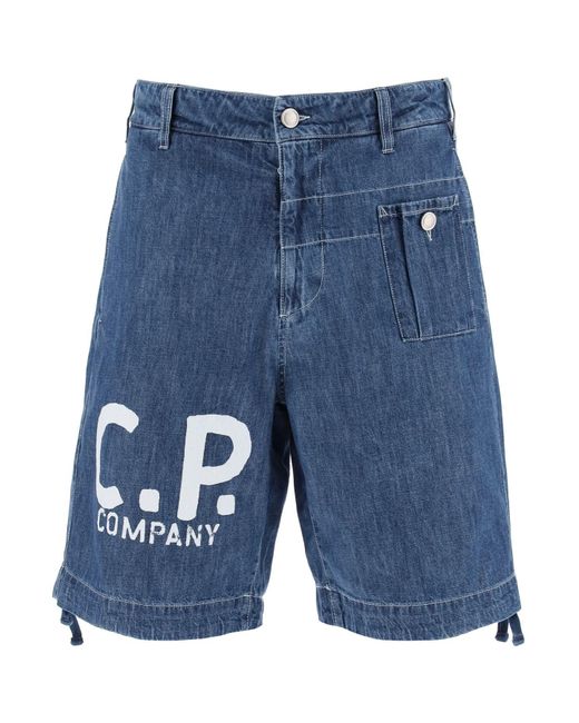 CP Company utility Bermuda shorts for