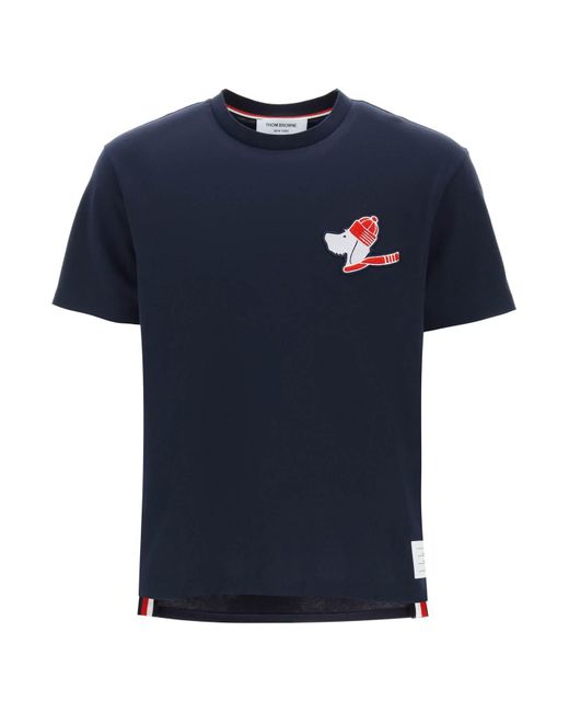 Thom Browne Hector patch T-shirt with