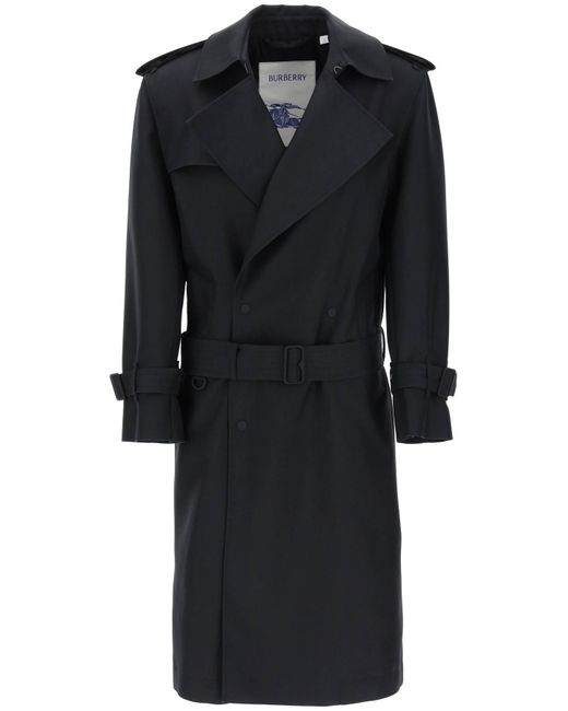 Burberry Double-breasted twill trench coat