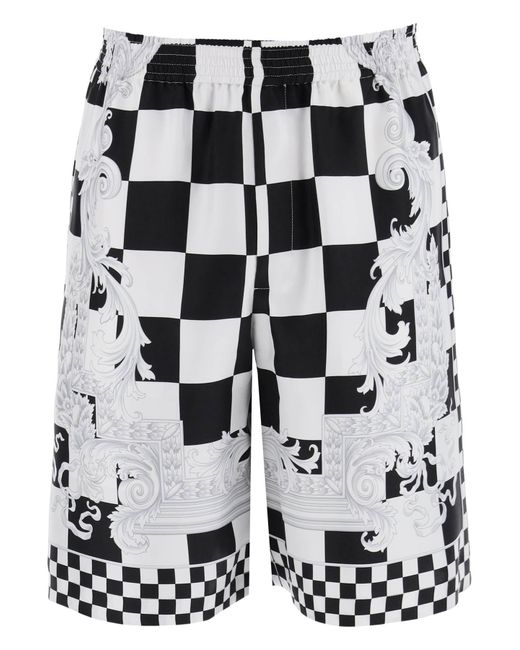 Versace Printed Bermuda shorts set