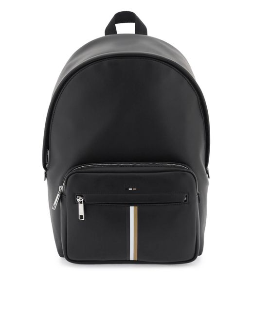 Boss Eco-leather backpack