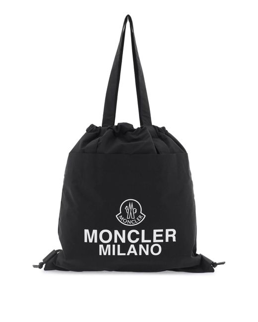 Moncler Drawstring AQ tote bag with