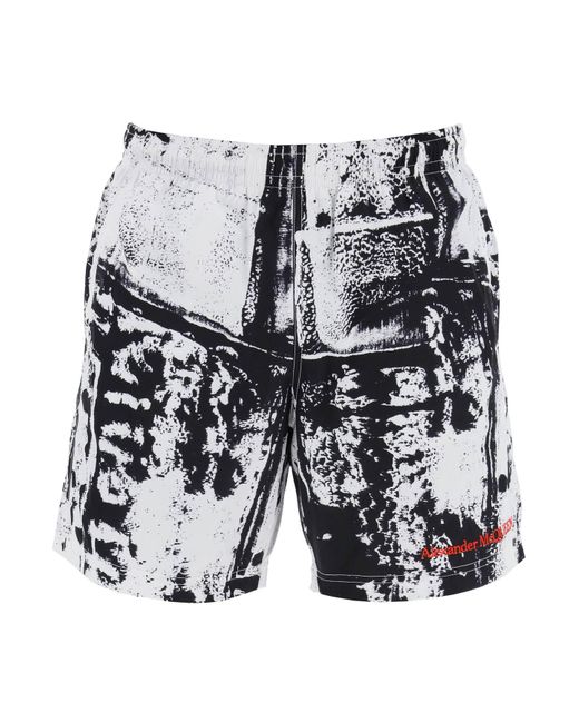Alexander McQueen able beach shorts