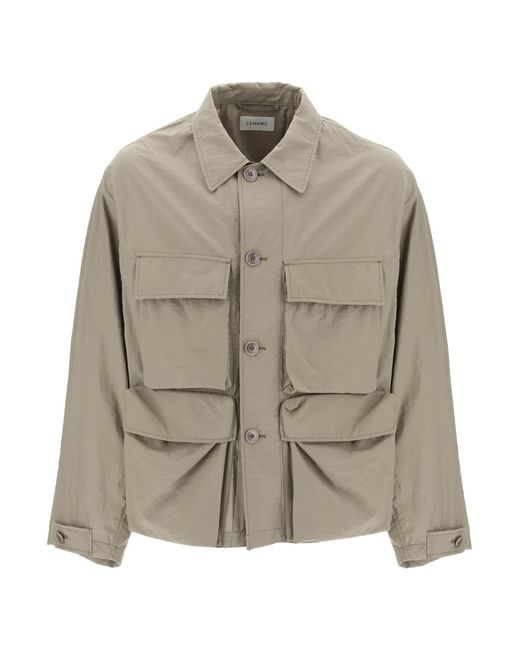 Lemaire Lightweight multi-pocket jacket