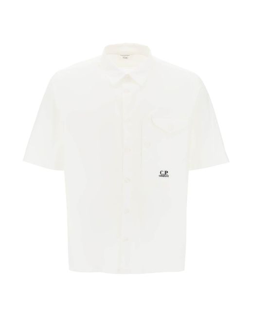 CP Company Short-sleeved poplin shirt