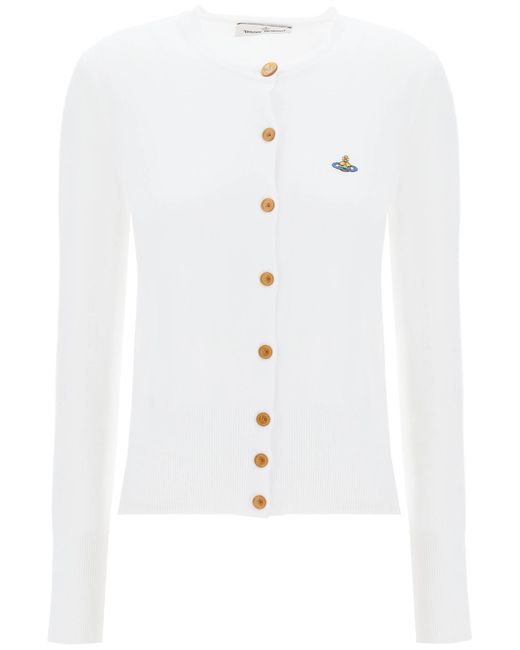Vivienne Westwood bea cardigan with logo embroidery