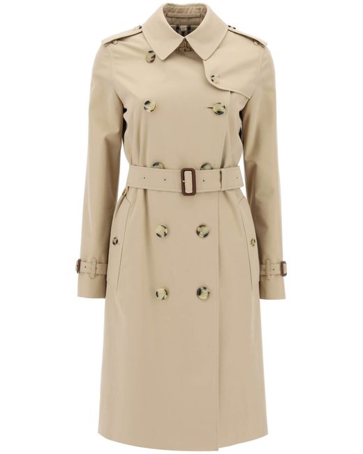 Burberry mid-length kensington heritage trench coat