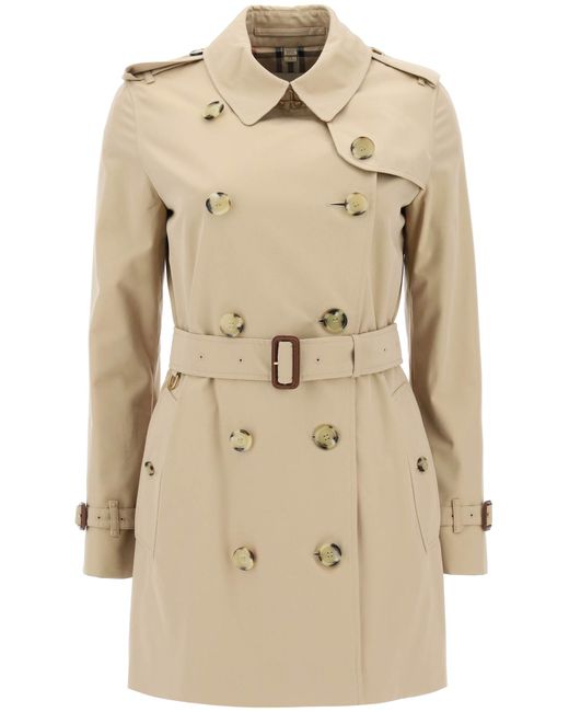 Burberry short kensington heritage trench coat